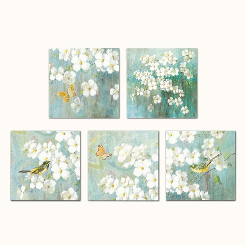 モダンなスタイルの熱伝達音響パネル壁画 - HD、吸音、寝室/リビングルーム用