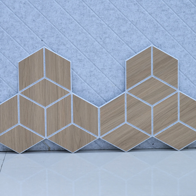 プレミアムモダンデザイン木製音響パネルホームオフィス学校ホテル優れた吸音壁パネルボード