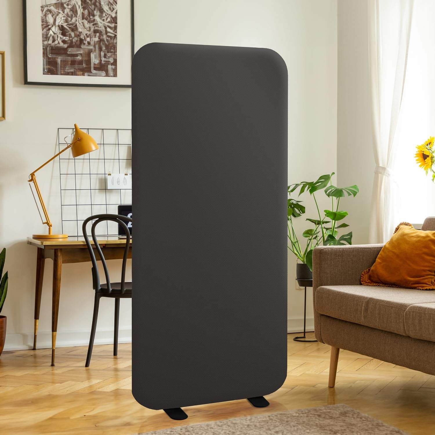 防音パーティションスクリーン モダン オフィス&ホームデザイン用 床置き ポリエステル ルームディバイダー オフィス家具 学校ディバイダー