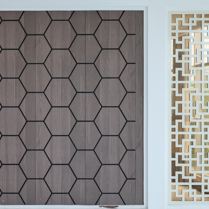 モダンなスタイルの PVC & ポリエステル繊維音響パネル - 工場直送、家庭/オフィス用防音